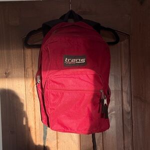 Jansport Trans Red Backpack